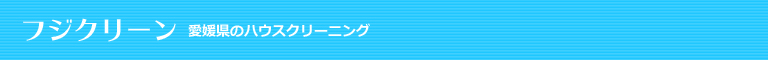 愛媛県新居浜市、西条市、今治市、松山市、四国中央市のハウスクリーニング店フジクリーン